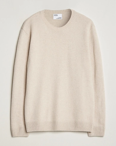 Mies | Colorful Standard | Colorful Standard | Classic Merino Wool Crew Neck Ivory White
