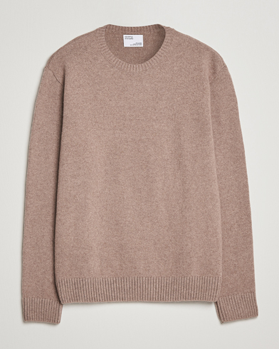 Mies |  | Colorful Standard | Classic Merino Wool Crew Neck Warm Taupe
