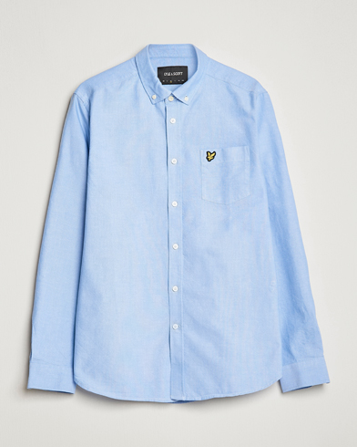 Mies |  | Lyle & Scott | Lightweight Oxford Shirt Riviera Blue