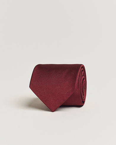 Mies | Solmiot | Amanda Christensen | Plain Classic Tie 8 cm Bordeaux