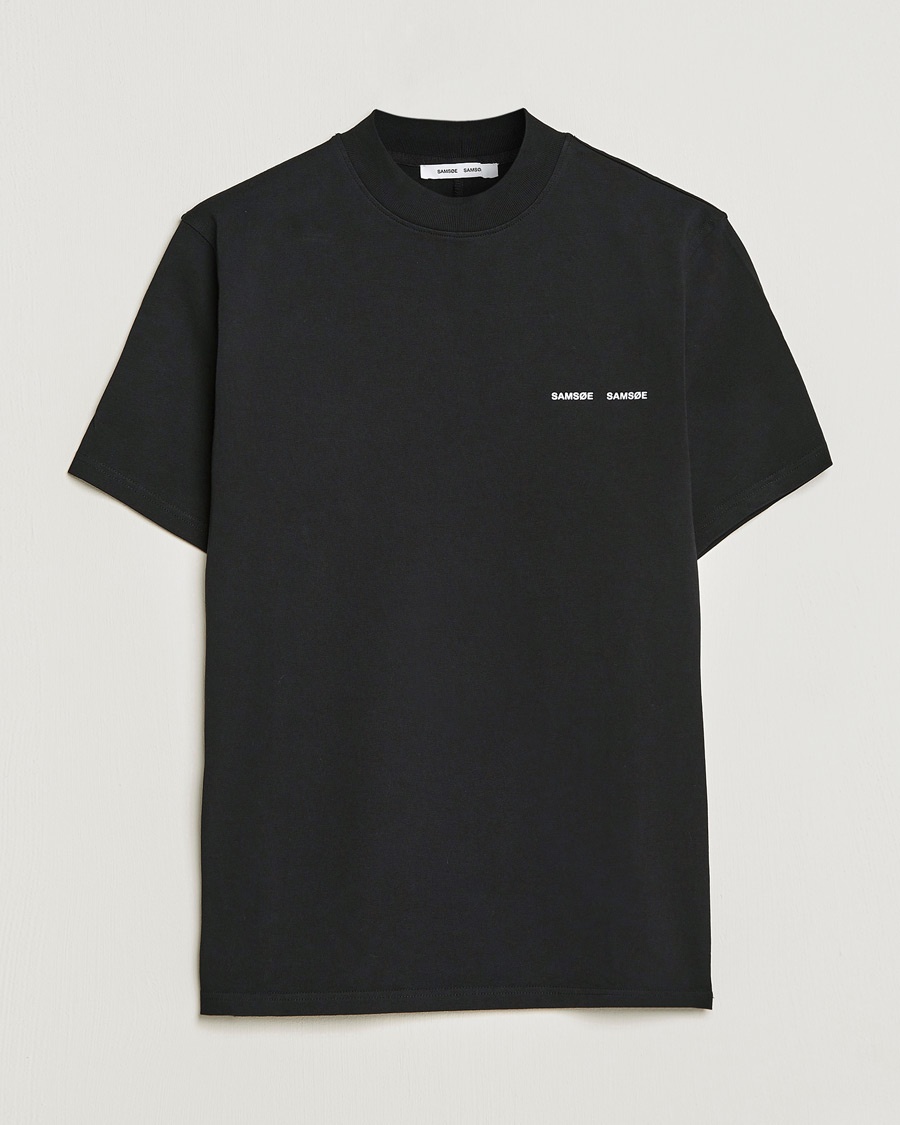 Samsøe Samsøe Norsbro Organic Cotton Tee Black – Musta