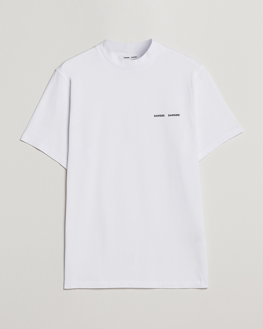 Samsøe Samsøe Norsbro Organic Cotton Tee White – Valkoinen