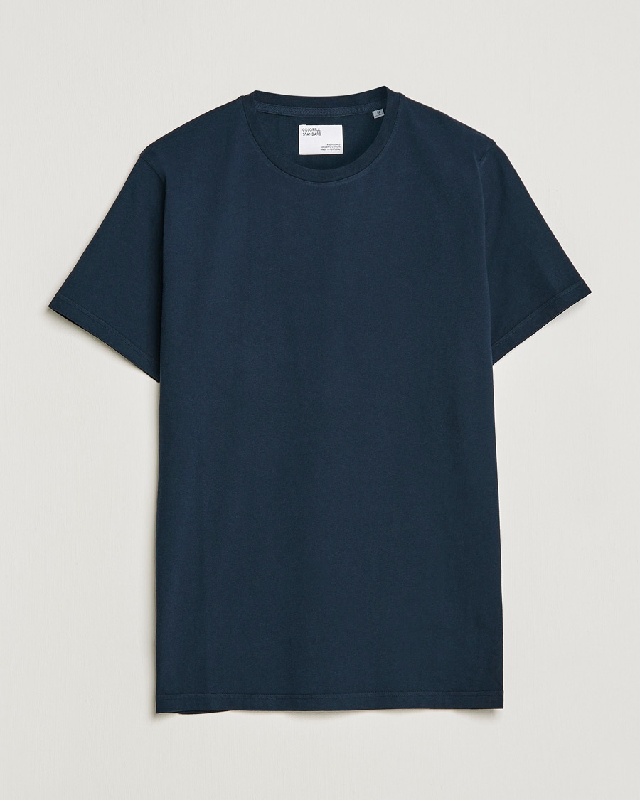 Colorful Standard Classic Organic T-Shirt Navy Blue – Sininen