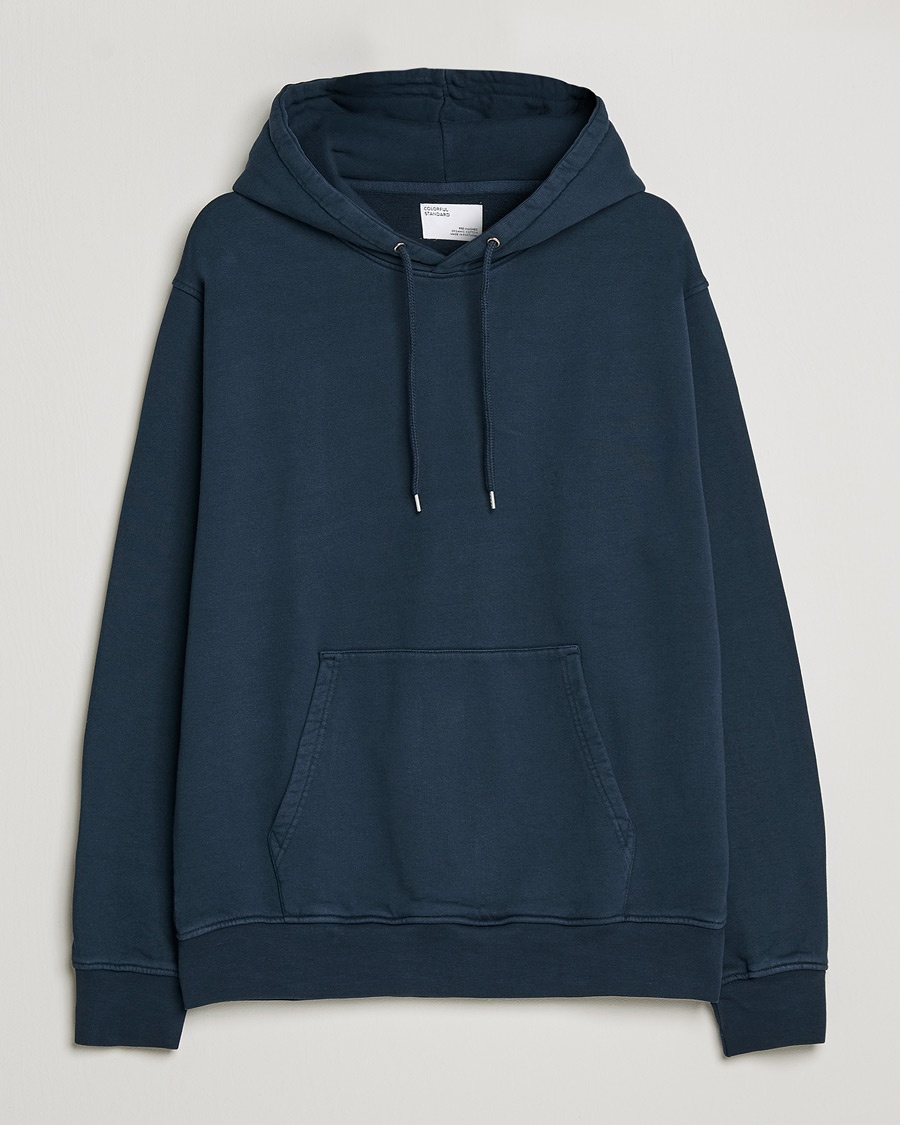 Colorful Standard Classic Organic Hood Navy Blue – Sininen