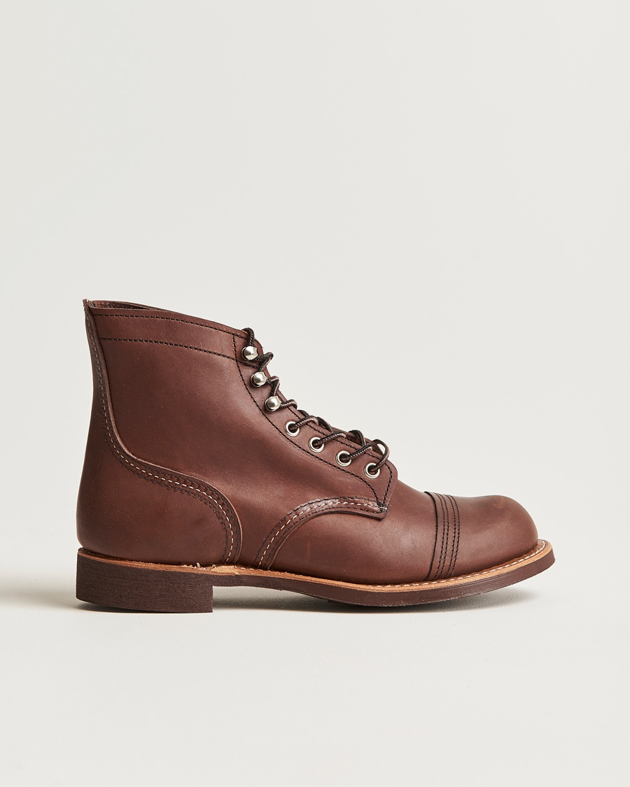 Red Wing Shoes Iron Ranger Boot Amber Harness – Ruskea