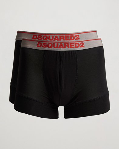 Mies | Dsquared2 | Dsquared2 | 2-Pack Modal Stretch Trunk Black
