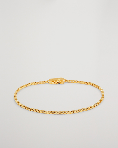 Mies |  | Tom Wood | Square Bracelet Gold