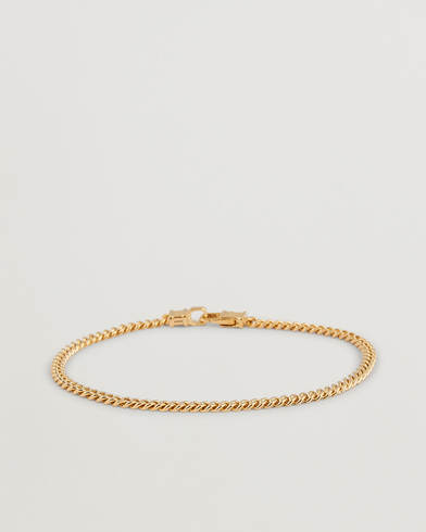 Mies |  | Tom Wood | Curb Bracelet M Gold