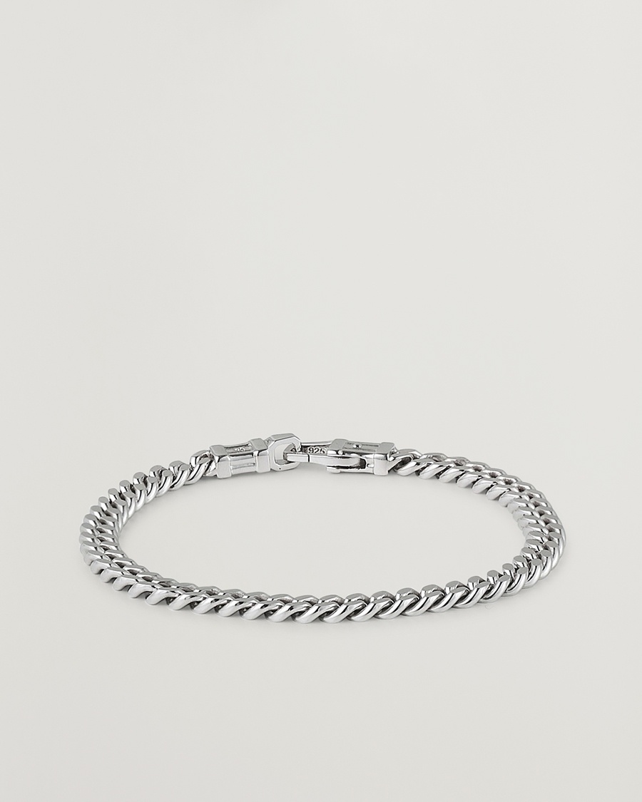 Tom Wood Curb Bracelet L Silver – Hopea