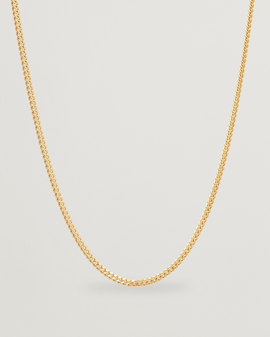 Tom Wood Curb Chain M Necklace Gold – Kulta