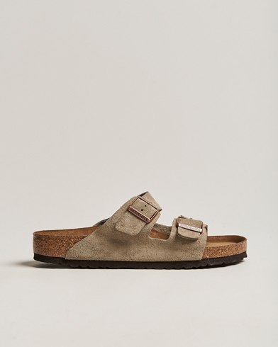 Mies |  | BIRKENSTOCK | Arizona Soft Footbed Taupe Suede