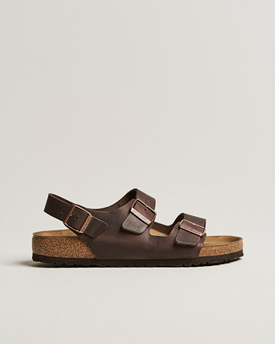 Mies |  | BIRKENSTOCK | Milano Classic Footbed Habana Oiled Leather