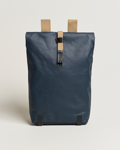 Mies | Reput | Brooks England | Pickwick Cotton Canvas 26L Backpack Dark Blue/Black