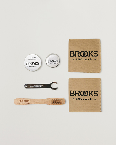 Mies | Lifestyle | Brooks England | Premium Leather Saddle Care Kit