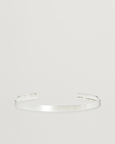 Mies | Luxury Brands | LE GRAMME | Ribbon Bracelet Brushed  Sterling Silver 15g