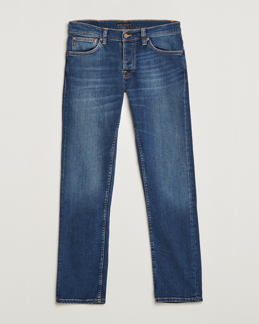 Nudie Jeans Grim Tim Jeans Indigo Myth – Sininen
