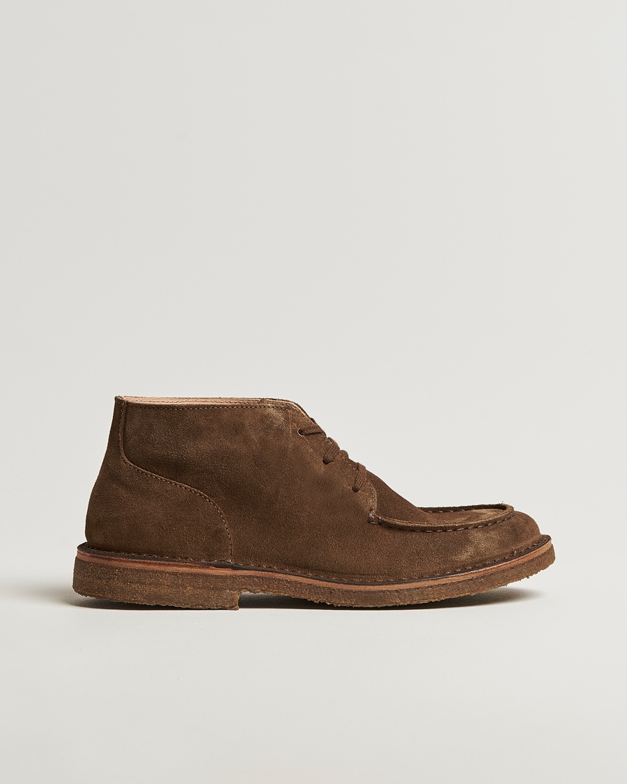 Astorflex Deukeflex Chukka Boot Dark Khaki Suede – Ruskea