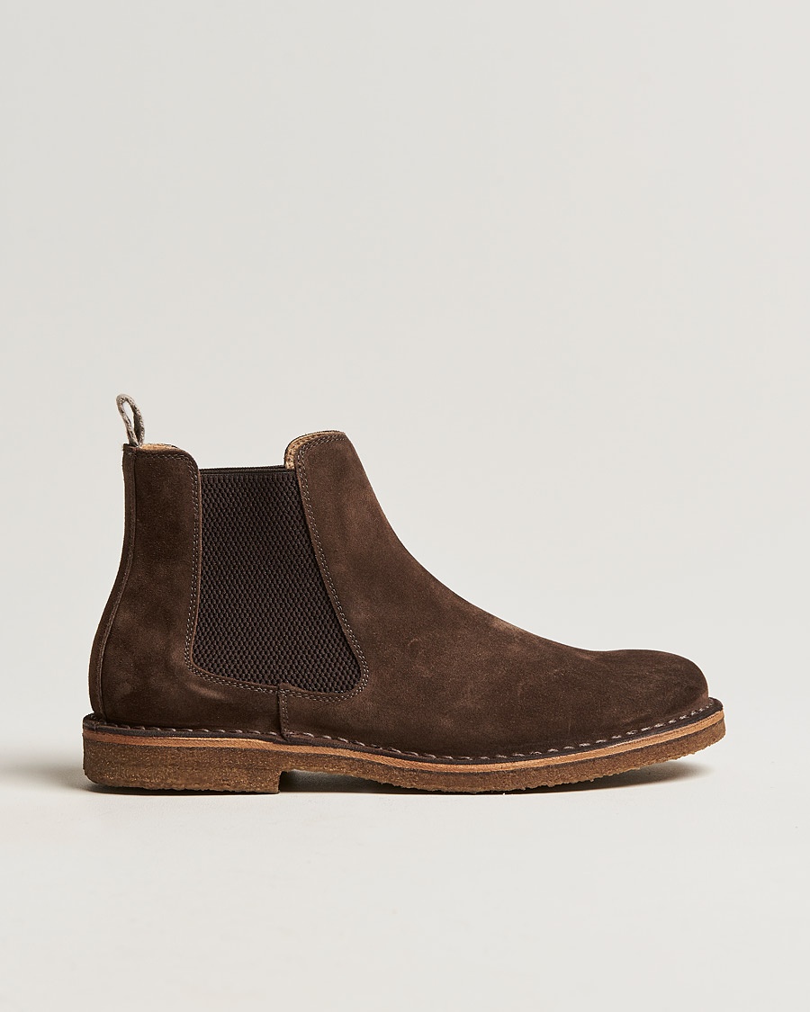 Astorflex Bitflex Chelsea Boot Dark Brown Suede – Ruskea