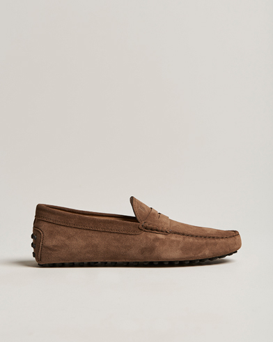 Mies |  | Tod's | Gommino Carshoe Brown Suede