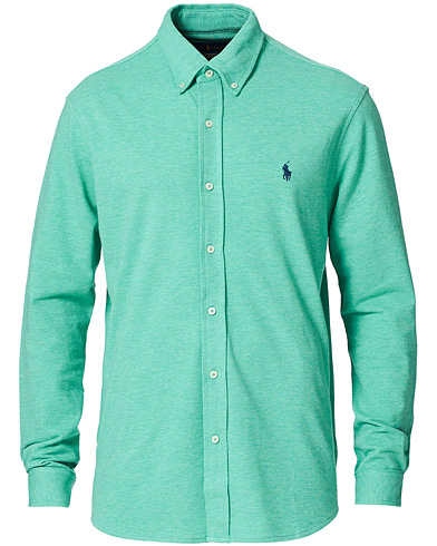 Mies | Alennusmyynti vaatteet | Polo Ralph Lauren | Featherweight Mesh Shirt Resort Green