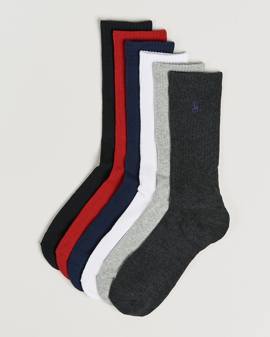 Polo Ralph Lauren Polo Ralph Lauren6-Pack Cotton Crew SocksMulti – Harmaa