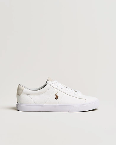 Mies | Preppy Authentic | Polo Ralph Lauren | Sayer Canvas Sneaker White