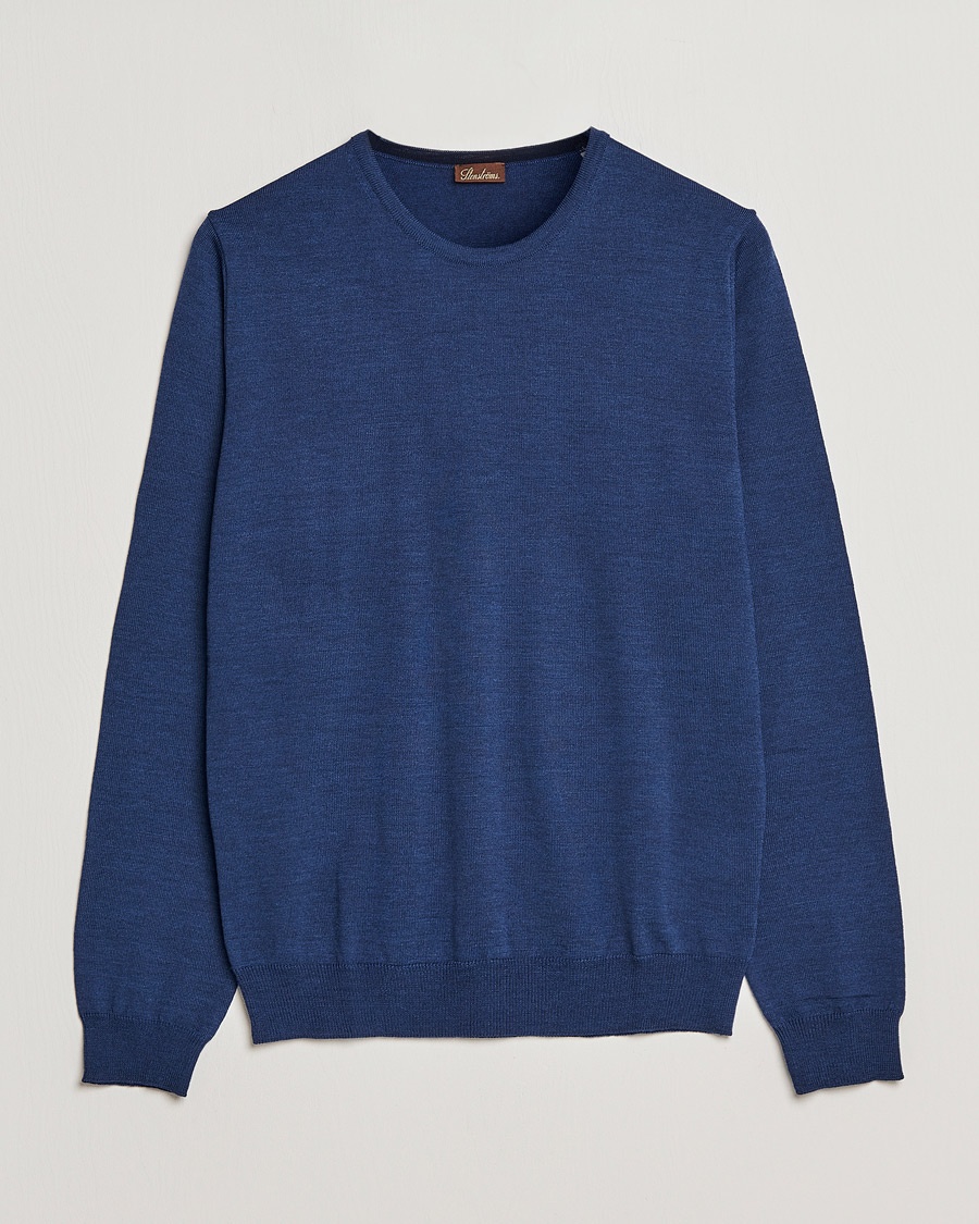Stenströms Merino Crew Neck Blue – Sininen