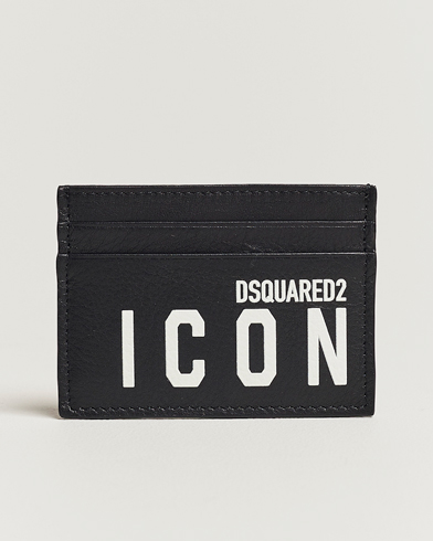 Mies | Korttilompakot | Dsquared2 | Icon Leather Card Holder Black