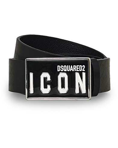 Mies | Dsquared2 | Dsquared2 | Icon Plaque Belt Black