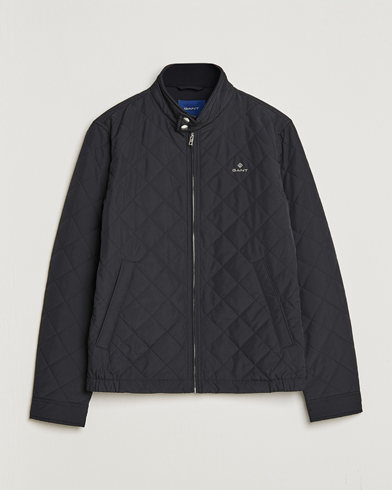 Mies | GANT | GANT | The Quilted Windcheater Black