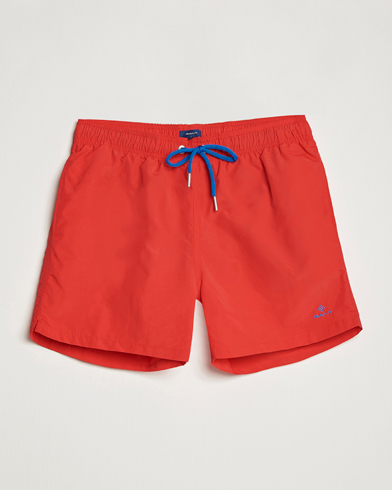 Mies | Uimahousut | GANT | Basic Swimshorts Bright Red