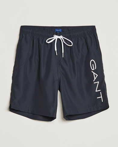 Mies |  | GANT | Lightweight Logo Swimshorts Black