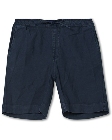 Miehet | Pellavashortsit | Morris | Winward Linen Drawstring Shorts Blue