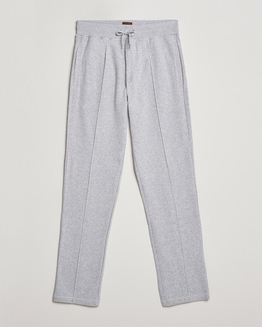 Stenströms Cotton Jersey Pants Grey – Harmaa
