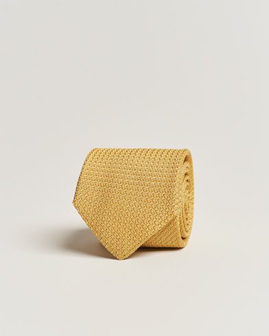 Mies |  | Amanda Christensen | Silk Grenadine 8 cm Tie Lemon
