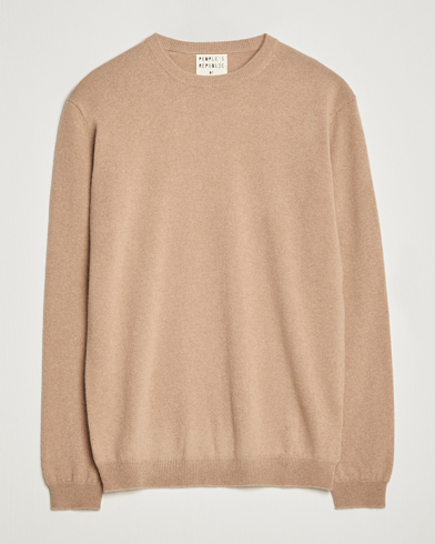 Mies | People's Republic of Cashmere | People's Republic of Cashmere | Cashmere Roundneck Camel
