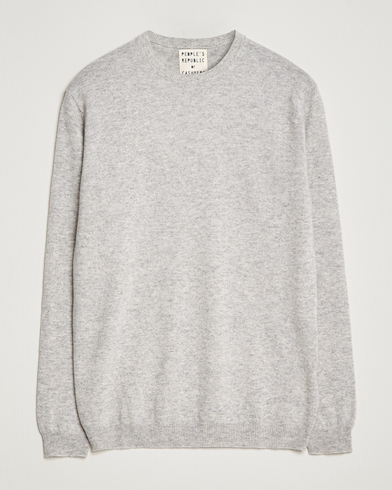 Mies | People's Republic of Cashmere | People's Republic of Cashmere | Cashmere Roundneck Ash Grey