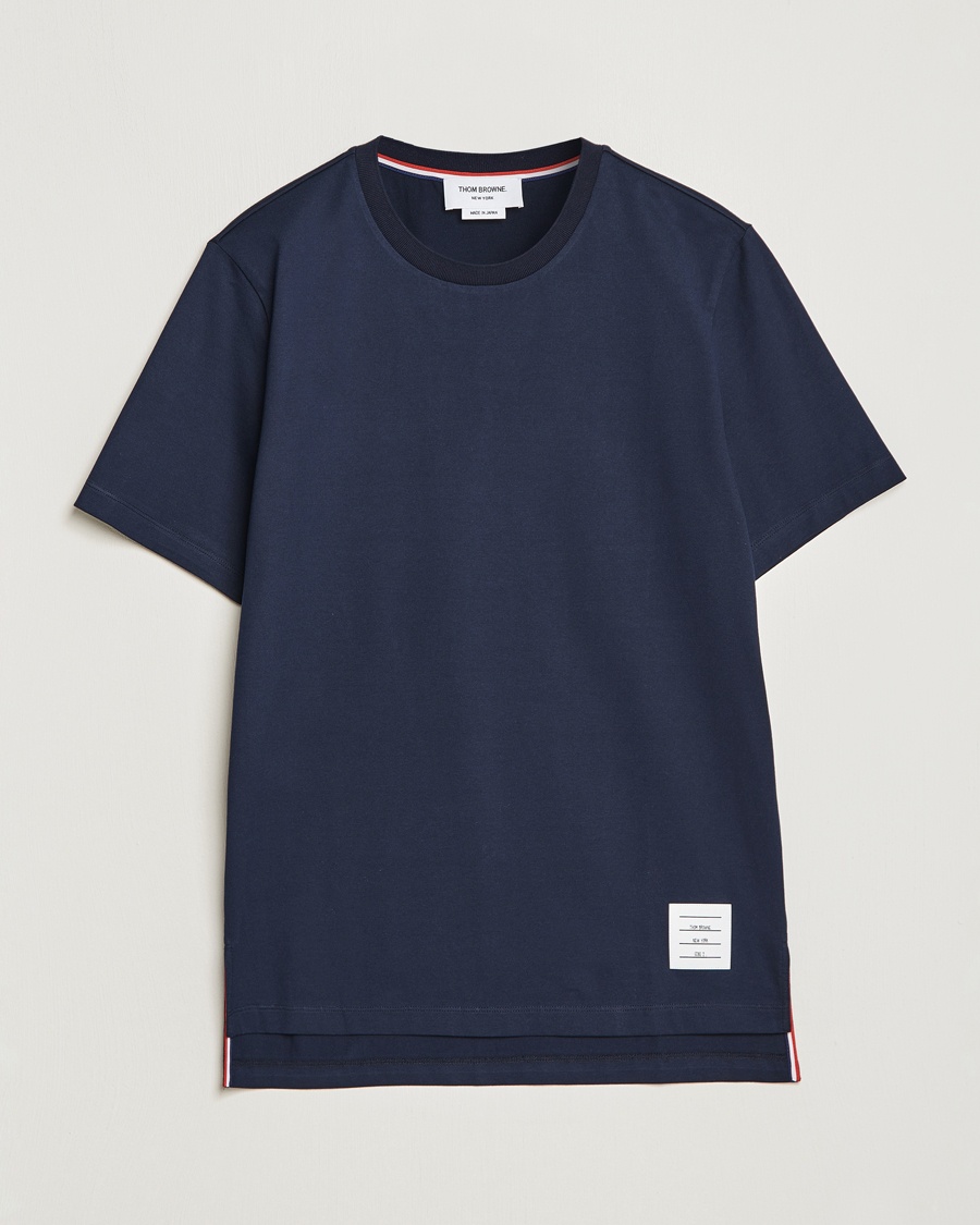 Thom Browne Relaxed Fit T-Shirt Navy – Sininen