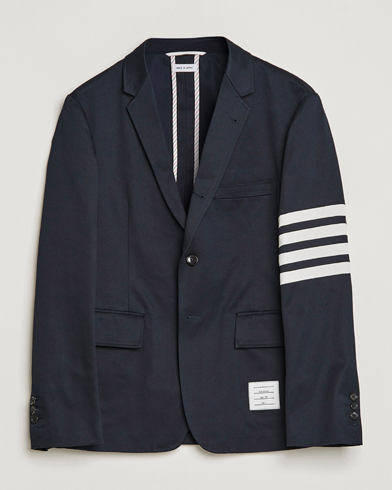 Mies |  | Thom Browne | Unconstructed Cotton Blazer Navy