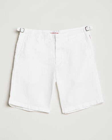 Mies |  | Orlebar Brown | Norwich Linen Shorts White