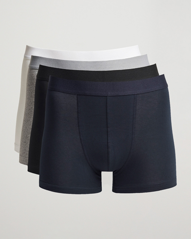Mies | Bread & Boxers | Bread & Boxers | 4-Pack Boxer Brief White/Black/Grey/Navy