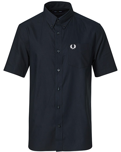 Lyhythihaiset kauluspaidat |  Short Sleeve Oxford Shirt Navy