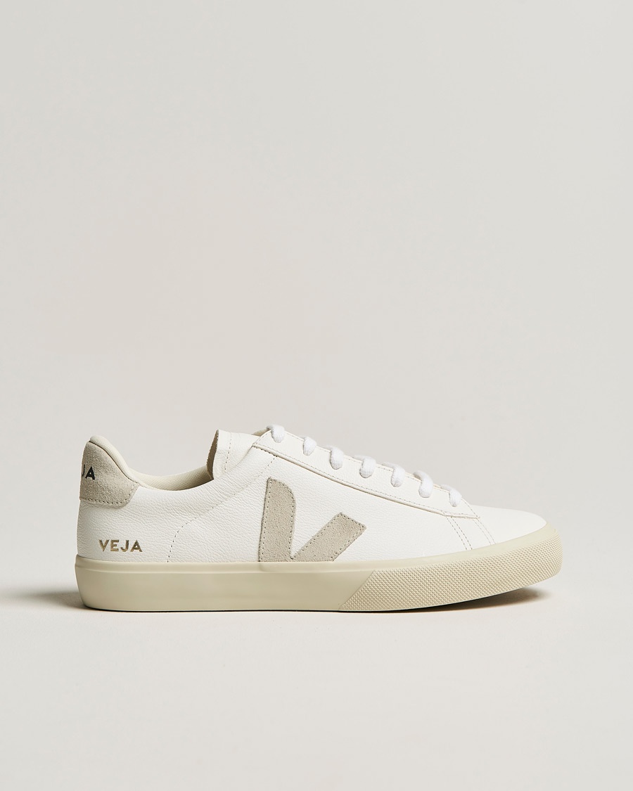 Veja Campo Sneaker Extra White/Natural Suede – Valkoinen