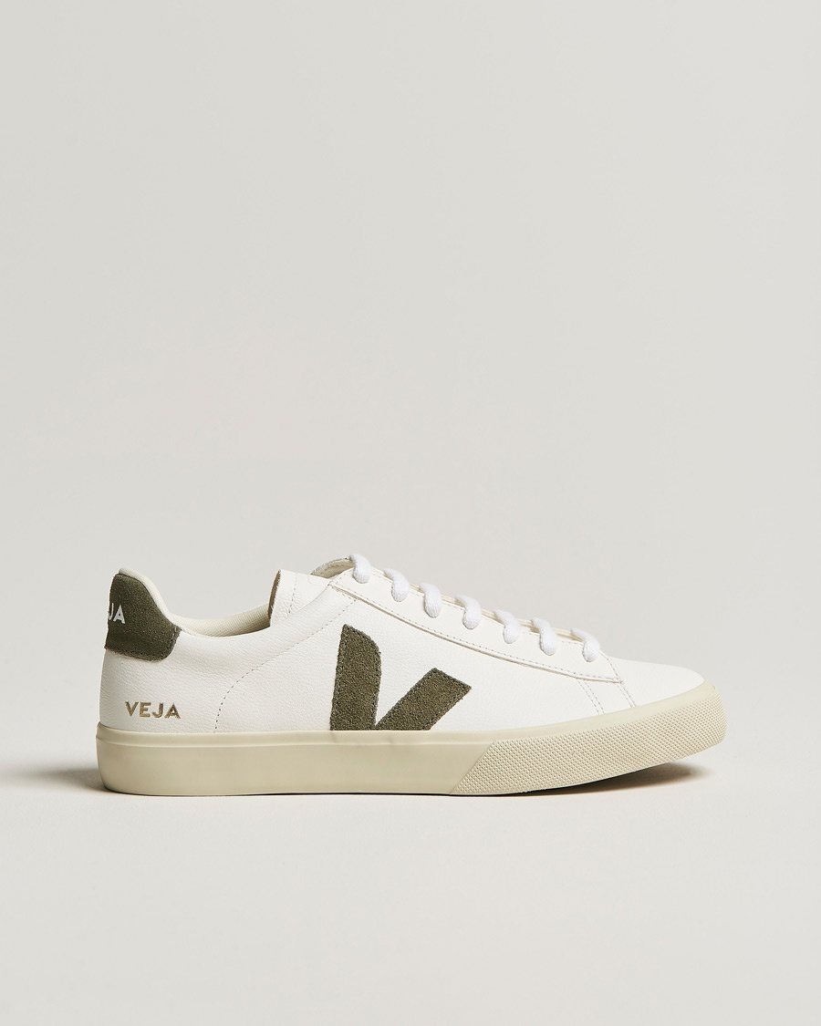 Veja Campo Sneaker Extra White/Khaki – Valkoinen