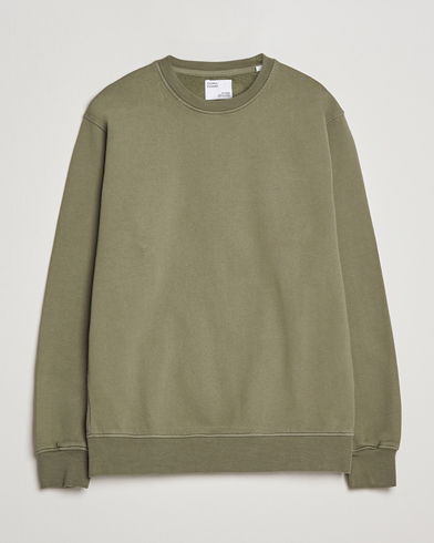 Mies | Colorful Standard | Colorful Standard | Classic Organic Crew Neck Sweat Dusty Olive
