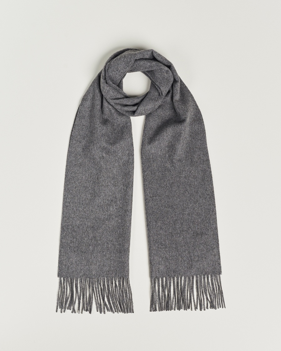 Piacenza Cashmere Cashmere Scarf Grey Melange – Harmaa