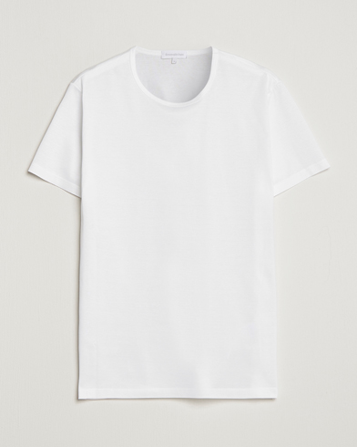 Mies | Zegna | Zegna | Filoscozia Fine Cotton Crew Neck T-Shirt White