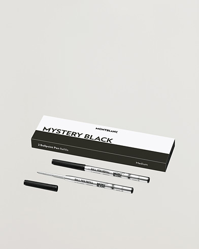 Mies |  | Montblanc | 2 Ballpoint Pen Refills Mystery Black