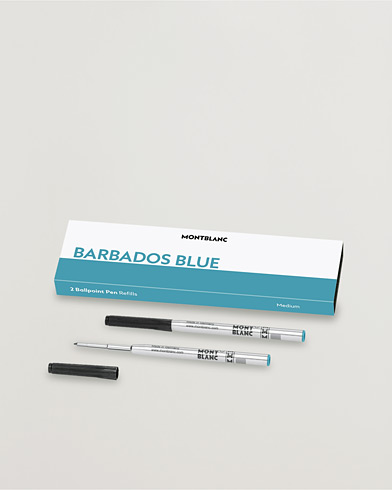 Mies | Kynät | Montblanc | 2 Ballpoint Pen Refills Barbados Blue