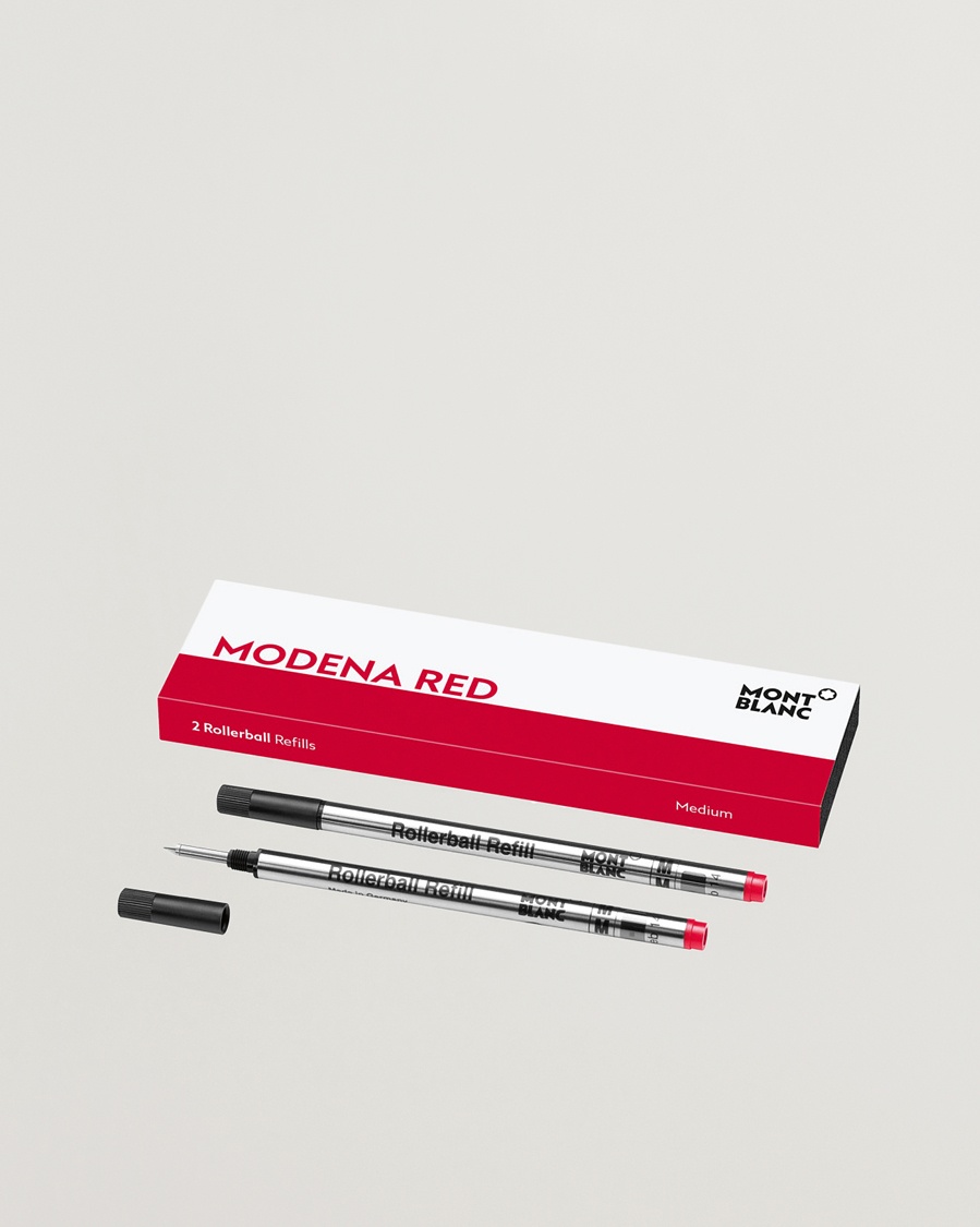 Montblanc 2 Rollerball Refills Modena Red – Punainen